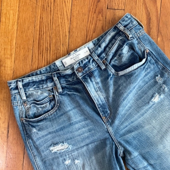Abercrombie & Fitch Denim - Abercrombie & Fitch Distressed Flare Jeans